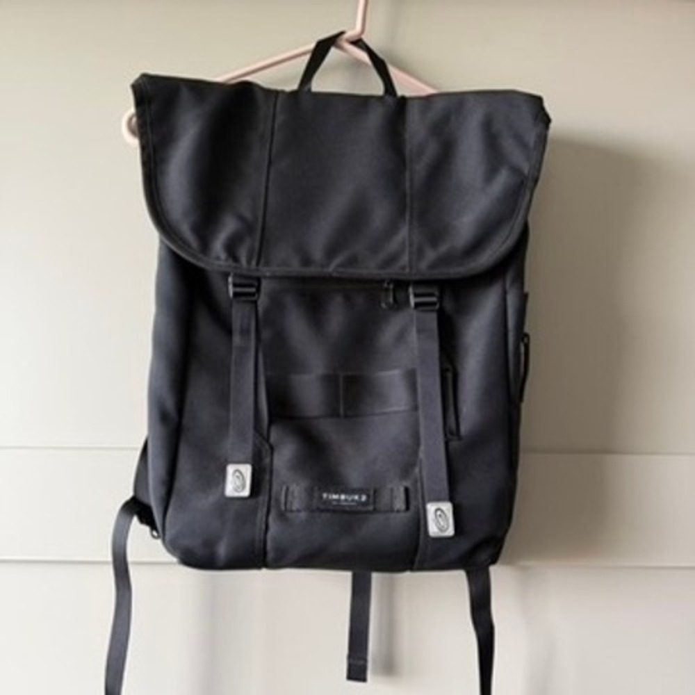 Timbuk2‎ Rogue Laptop Backpack Black Neon Green Commuter Travel Bag OS